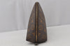 Auth Louis Vuitton Monogram Trousse Demi Ronde 23 Pouch M47520 Junk 2948J