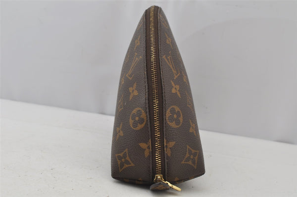 Auth Louis Vuitton Monogram Trousse Demi Ronde 23 Pouch M47520 Junk 2948J