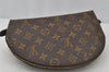Auth Louis Vuitton Monogram Trousse Demi Ronde 23 Pouch M47520 Junk 2948J