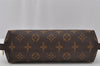 Auth Louis Vuitton Monogram Trousse Demi Ronde 23 Pouch M47520 Junk 2948J