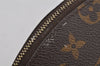 Auth Louis Vuitton Monogram Trousse Demi Ronde 23 Pouch M47520 Junk 2948J