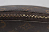 Auth Louis Vuitton Monogram Trousse Demi Ronde 23 Pouch M47520 Junk 2948J