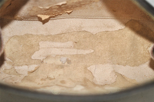 Auth Louis Vuitton Monogram Trousse Demi Ronde 23 Pouch M47520 Junk 2948J