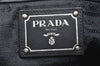 Authentic PRADA TESSUTO SOFT CA Nylon Leather 2Way Tote Bag BN1841 Navy 2948K