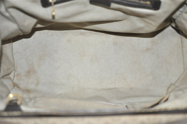 Auth Louis Vuitton Monogram Mini Josephine GM Hand Bag M92310 Khaki Beige 2949I