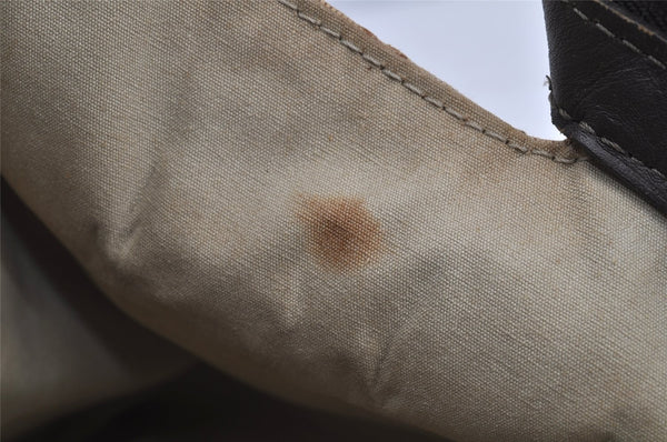 Auth Louis Vuitton Monogram Mini Josephine GM Hand Bag M92310 Khaki Beige 2949I