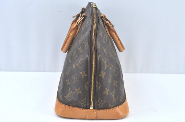 Authentic Louis Vuitton Monogram Alma Hand Bag Purse M51130 LV 2949J