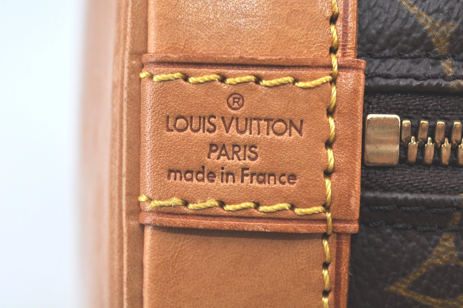 Authentic Louis Vuitton Monogram Alma Hand Bag Purse M51130 LV 2949J