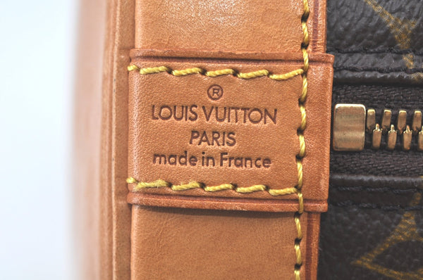Authentic Louis Vuitton Monogram Alma Hand Bag Purse M51130 LV 2949J
