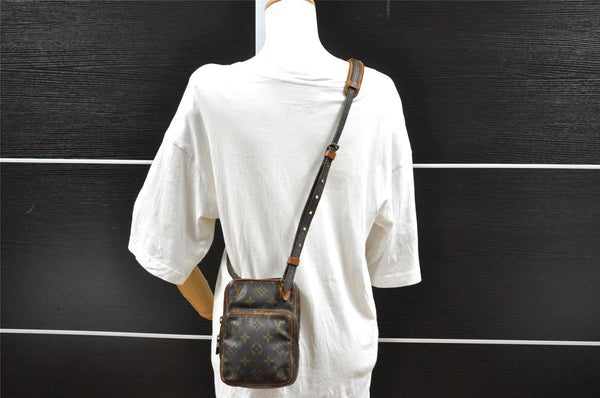 Authentic Louis Vuitton Monogram Mini Amazone Shoulder Bag M45238 Junk 2950I