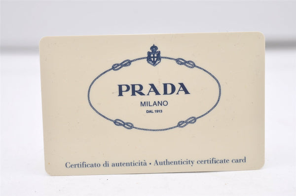 Authentic PRADA VELA SPORT Nylon Tessuto Leather Shoulder Bag BT0173 Black 2950J