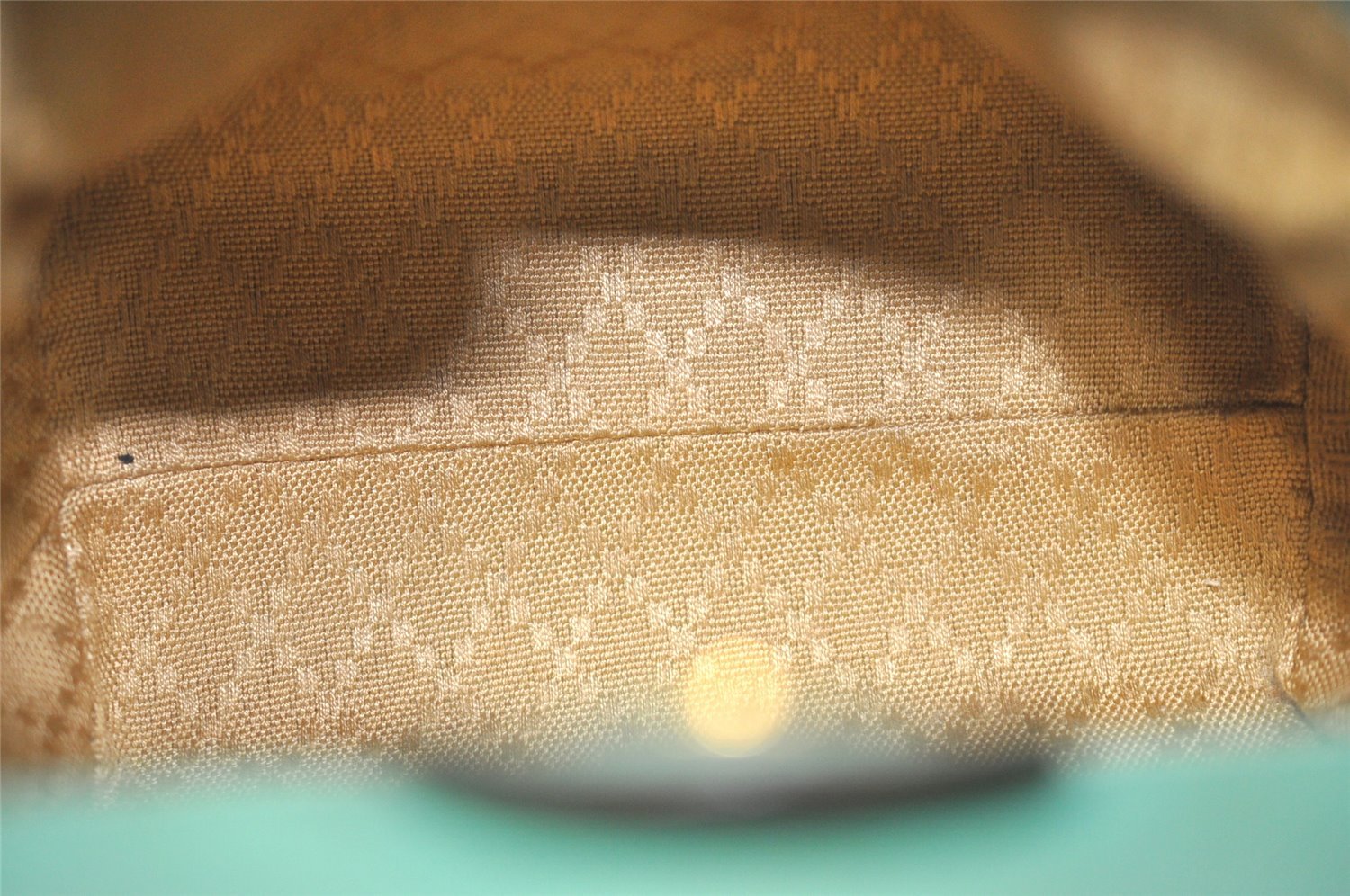 Authentic GUCCI Bamboo 2Way Shoulder Hand Bag Suede Leather Light Blue 2951J