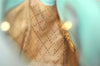 Authentic GUCCI Bamboo 2Way Shoulder Hand Bag Suede Leather Light Blue 2951J