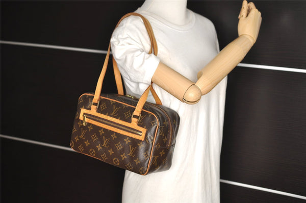 Authentic Louis Vuitton Monogram Cite MM Shoulder Bag M51182 LV 2952I