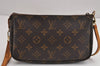 Authentic Louis Vuitton Monogram Pochette Accessoires Shoulder Pouch Junk 2952J
