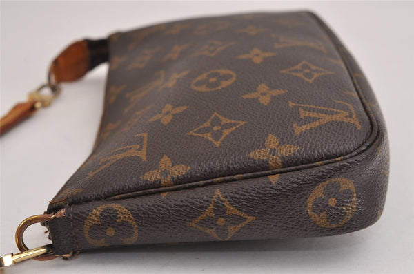 Authentic Louis Vuitton Monogram Pochette Accessoires Shoulder Pouch Junk 2952J