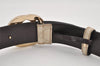 Auth GUCCI Guccissima Interlocking Belt GG Leather 80cm 31.5" 114876 White 2952K