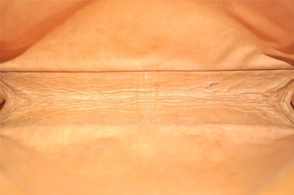 Authentic Louis Vuitton Monogram Sac Plat Hand Tote Bag Old Model LV 2953I