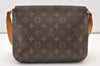 Authentic Louis Vuitton Monogram Musette Tango Shoulder Bag M51257 LV 2953J