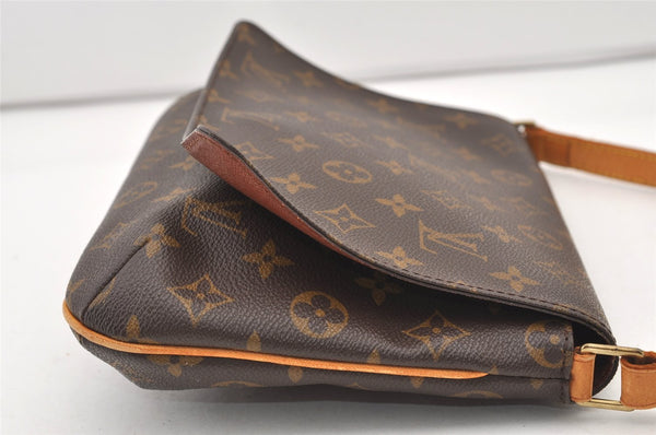 Authentic Louis Vuitton Monogram Musette Tango Shoulder Bag M51257 LV 2953J