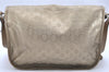 Authentic GUCCI GG Imprime Shoulder Cross Bag GG PVC Leather 201732 Gold 2953K