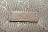 Authentic GUCCI GG Imprime Shoulder Cross Bag GG PVC Leather 201732 Gold 2953K