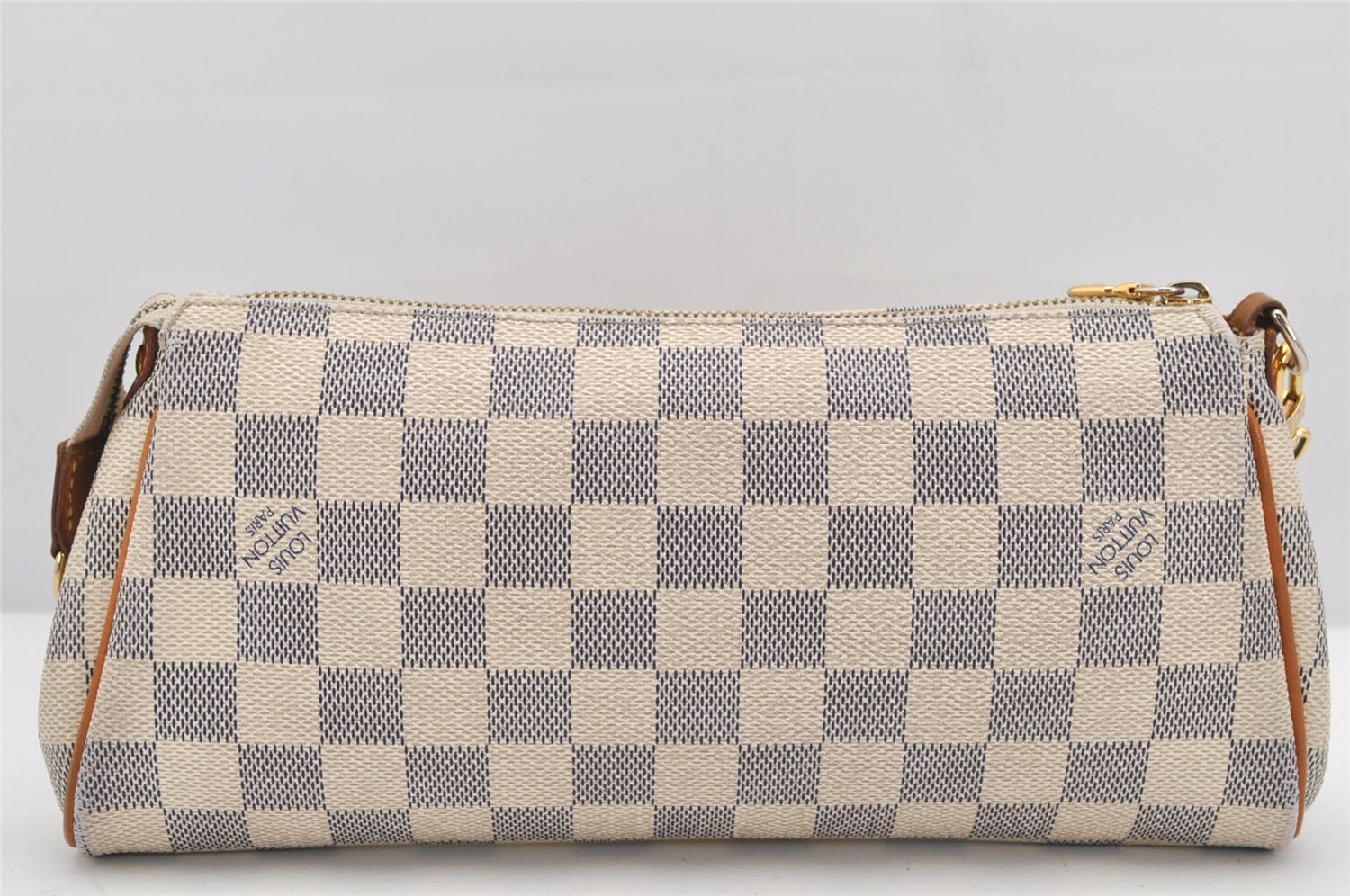 Auth Louis Vuitton Damier Azur Eva N55214 2Way Shoulder Accessories Pouch 2954K