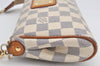 Auth Louis Vuitton Damier Azur Eva N55214 2Way Shoulder Accessories Pouch 2954K