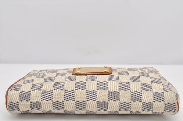 Auth Louis Vuitton Damier Azur Eva N55214 2Way Shoulder Accessories Pouch 2954K