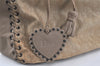 Authentic Christian Dior Trotter Ethnic Tote Bag Canvas Leather Beige CD 2955K