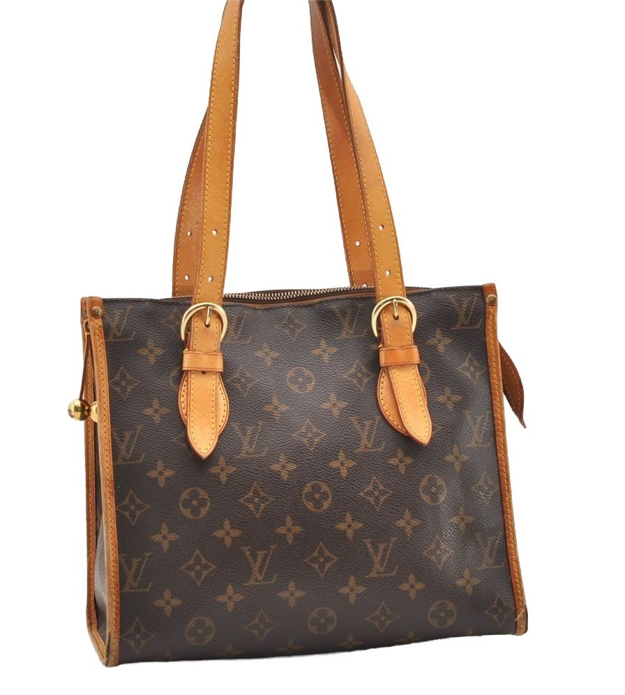 Authentic Louis Vuitton Monogram Popincourt Haut Shoulder Bag M40007 LV 2956J