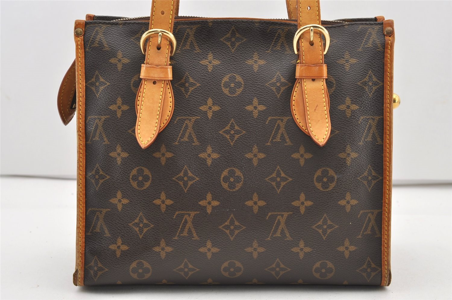 Authentic Louis Vuitton Monogram Popincourt Haut Shoulder Bag M40007 LV 2956J