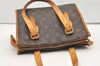 Authentic Louis Vuitton Monogram Popincourt Haut Shoulder Bag M40007 LV 2956J