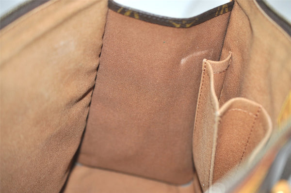 Authentic Louis Vuitton Monogram Popincourt Haut Shoulder Bag M40007 LV 2956J