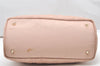 Authentic Christian Dior Panarea Cannage Tote Bag PVC Leather Pink Junk 2956K