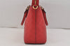 Authentic GUCCI Guccissima 2Way Tote Hand Bag GG Leather 432124 Red 2957K