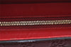 Authentic GUCCI Guccissima 2Way Tote Hand Bag GG Leather 432124 Red 2957K