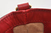 Authentic GUCCI Guccissima 2Way Tote Hand Bag GG Leather 432124 Red 2957K