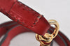 Authentic GUCCI Guccissima 2Way Tote Hand Bag GG Leather 432124 Red 2957K