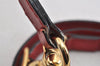 Authentic GUCCI Guccissima 2Way Tote Hand Bag GG Leather 432124 Red 2957K