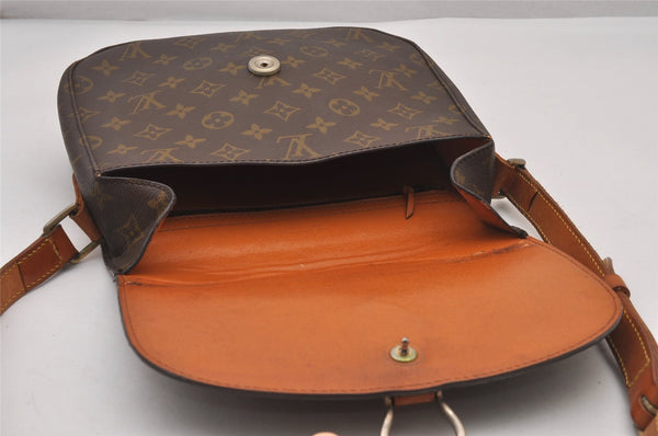Auth Louis Vuitton Monogram Saint Cloud GM Shoulder Cross Bag Old Model LV 2958I