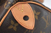 Authentic Louis Vuitton Monogram Speedy 25 Boston Hand Bag M41528 LV 2960K