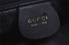 Authentic GUCCI Bamboo 2Way Shoulder Hand Bag Leather Black Junk 2961J