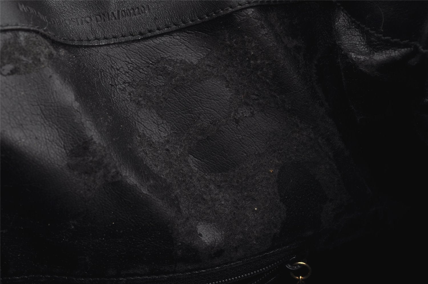 Authentic GUCCI Bamboo 2Way Shoulder Hand Bag Leather Black Junk 2961J