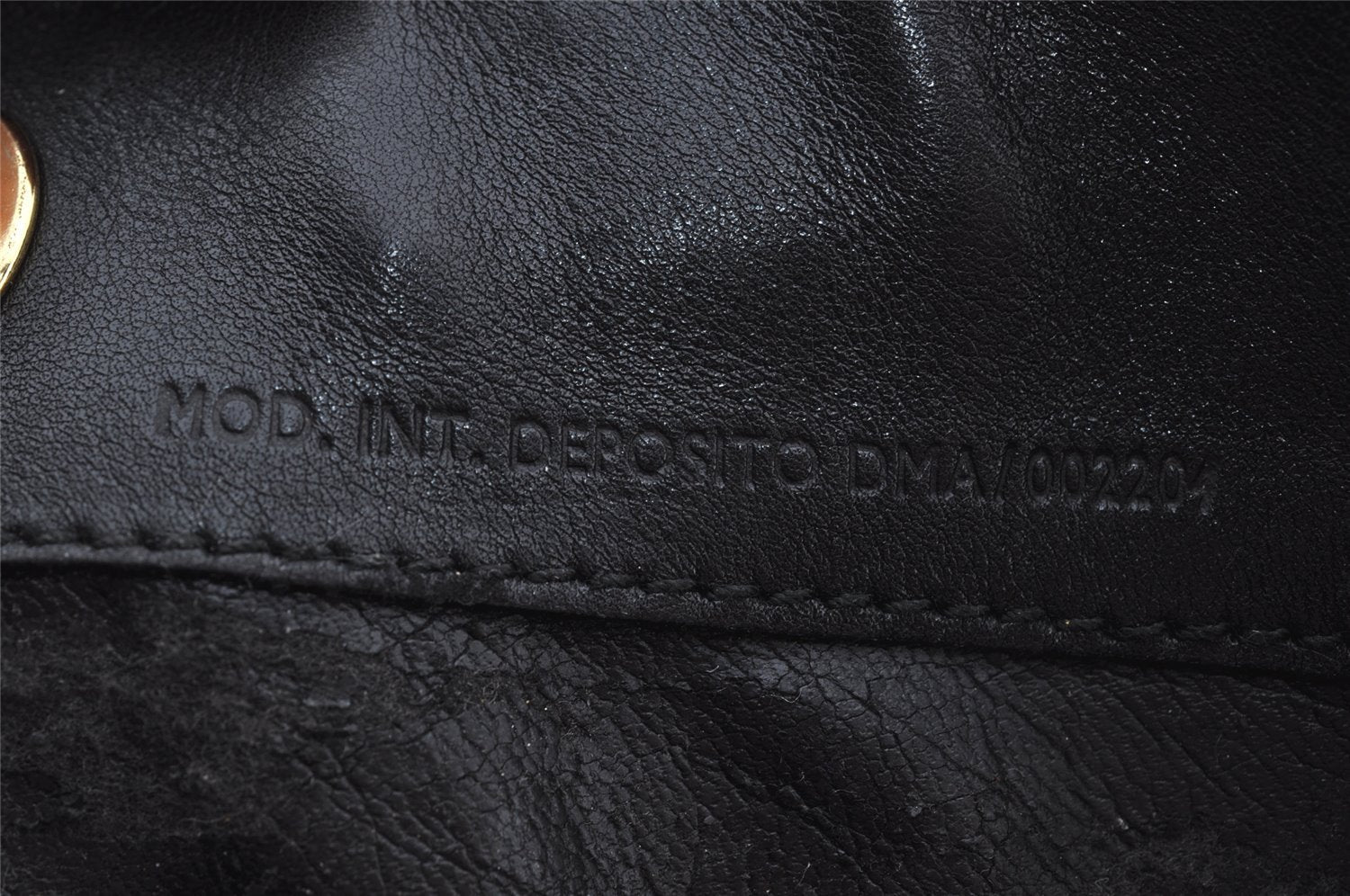 Authentic GUCCI Bamboo 2Way Shoulder Hand Bag Leather Black Junk 2961J