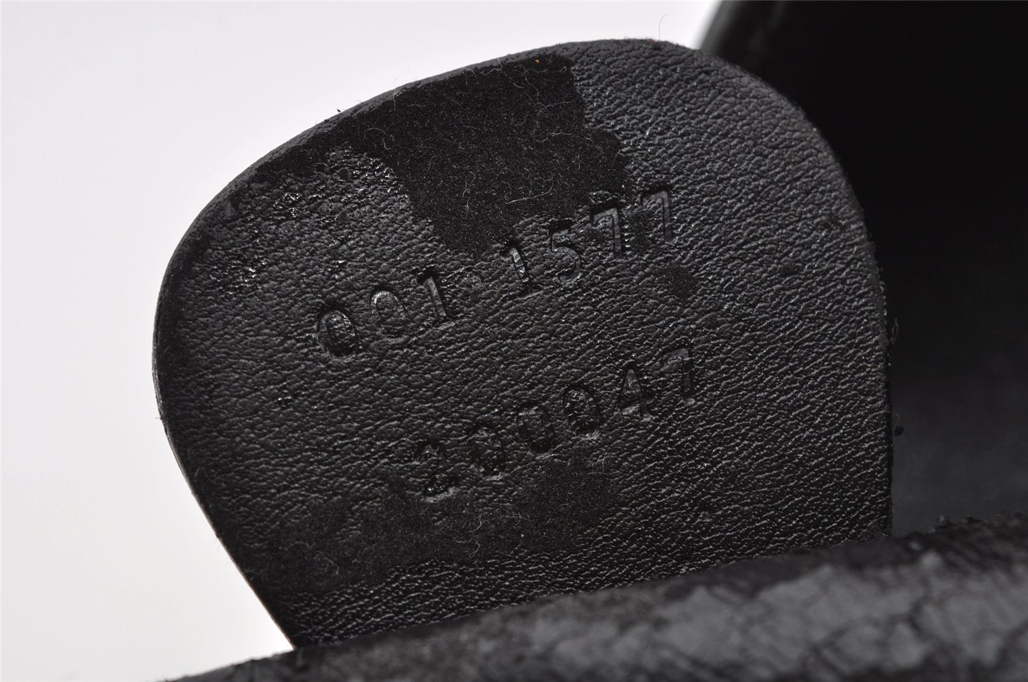 Authentic GUCCI Bamboo 2Way Shoulder Hand Bag Leather Black Junk 2961J