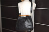 Authentic GUCCI Bamboo 2Way Shoulder Hand Bag Leather Black Junk 2961J