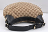 Authentic GUCCI Vintage Shoulder Hand Bag GG Canvas Leather 203927 Brown 2961K