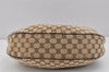 Authentic GUCCI Vintage Shoulder Hand Bag GG Canvas Leather 203927 Brown 2961K