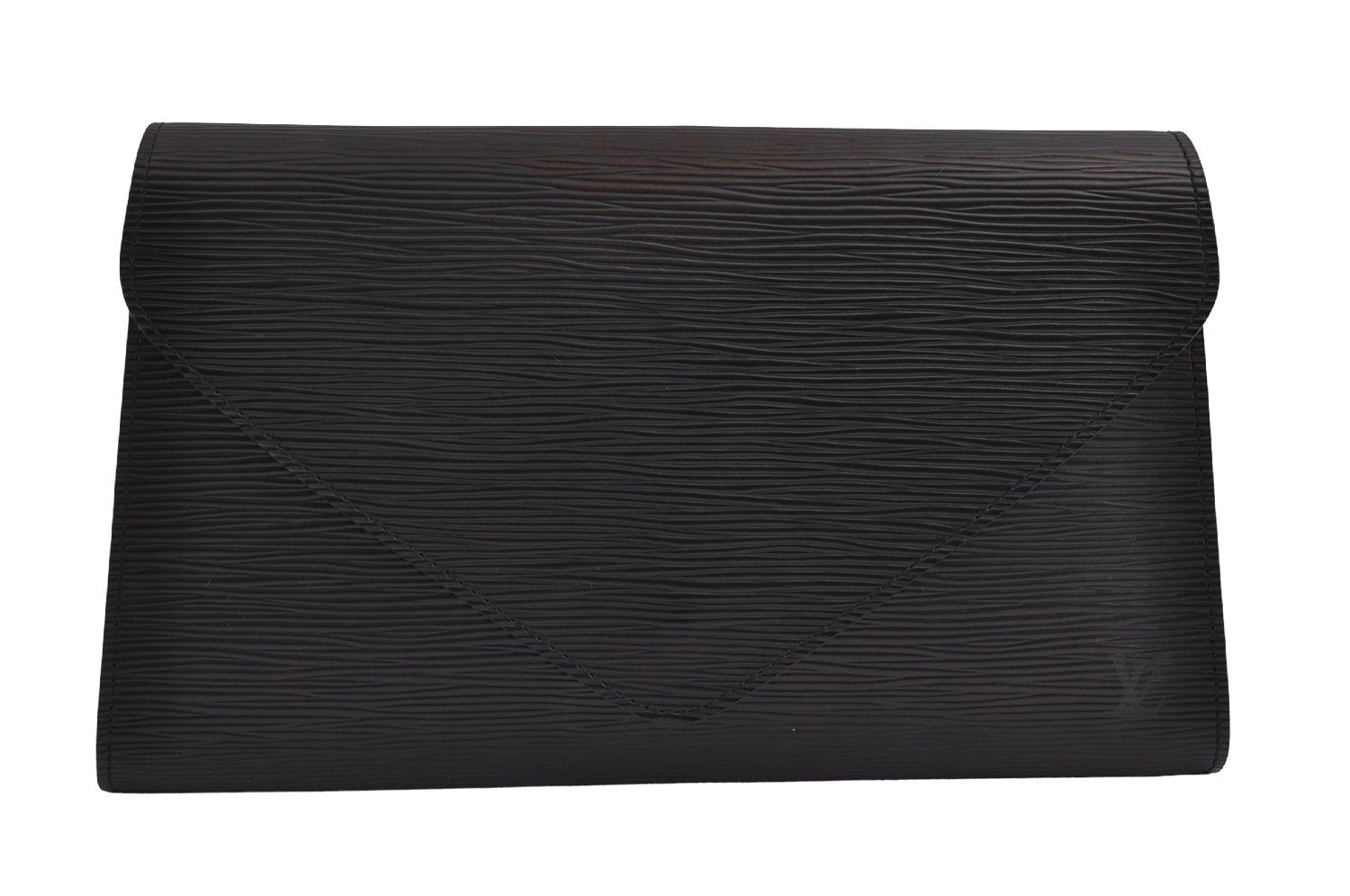Authentic Louis Vuitton Epi Arts Deco Clutch Hand Bag Black M52632 LV 2962J